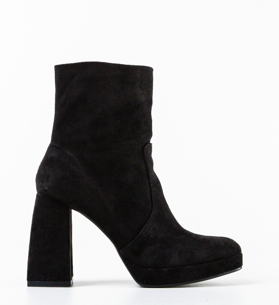 Botine dama Abbey Negre - 3 | YEO