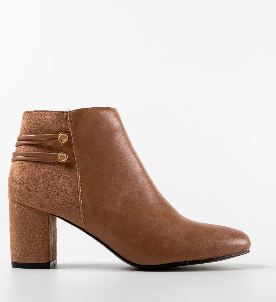 Botine dama Arabella Khaki - 3 | YEO