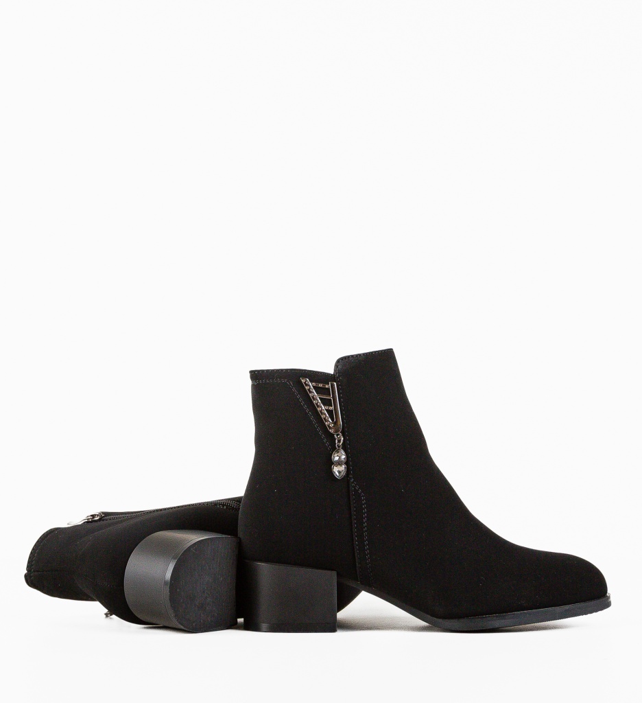 Botine dama Arntz Negre - 4 | YEO