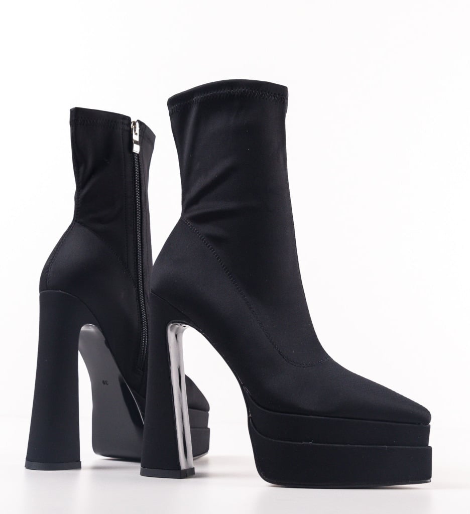 Botine dama Bhumi Negre - 4 | YEO