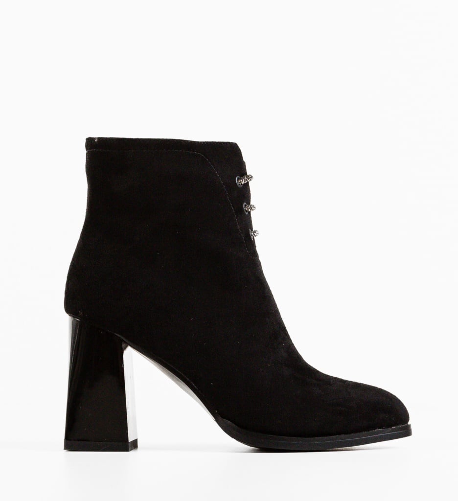 Botine dama Bone Negre - 5 | YEO