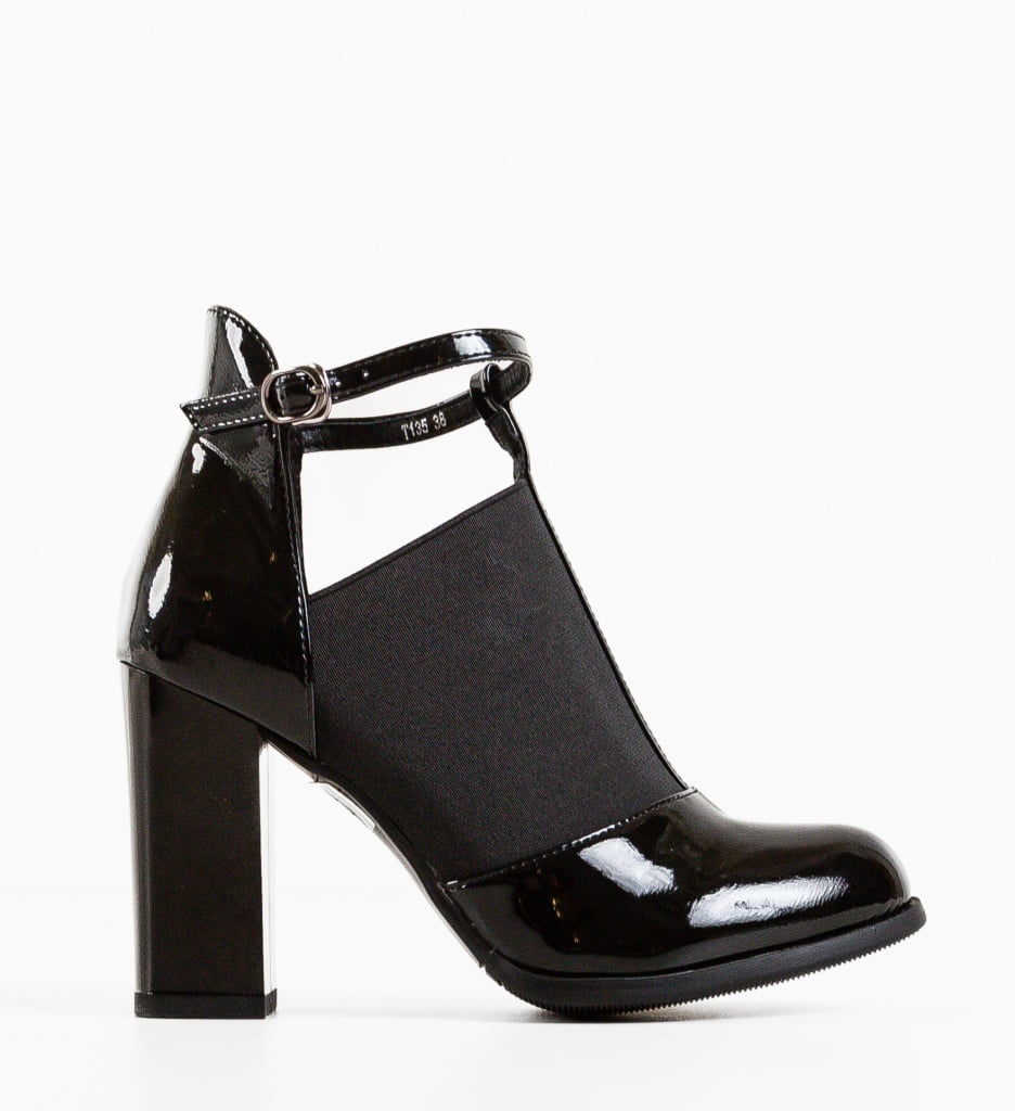 Botine dama Celeste Negre - 4 | YEO