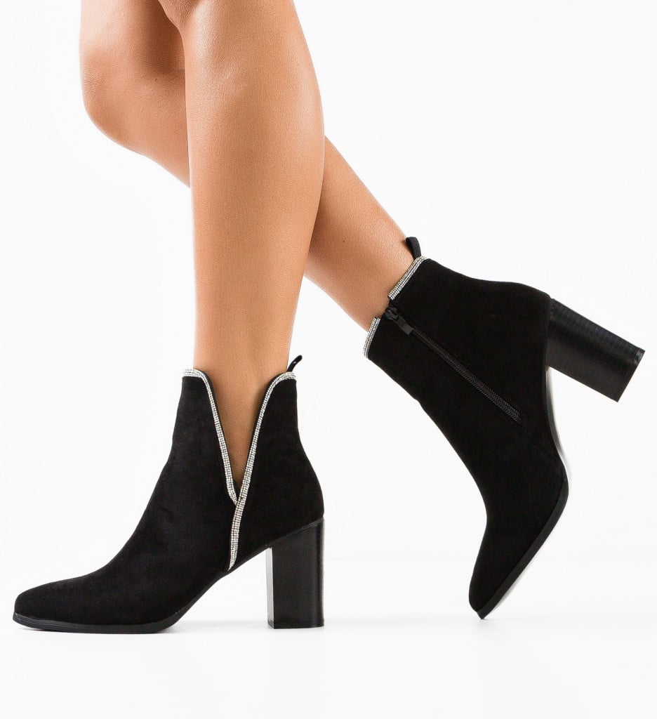 Botine dama Christe Negre - 3 | YEO