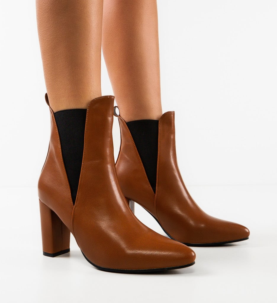 Botine dama Dagor Camel - 2 | YEO