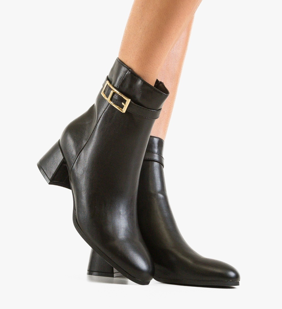 Botine dama Elliott Negre - 2 | YEO