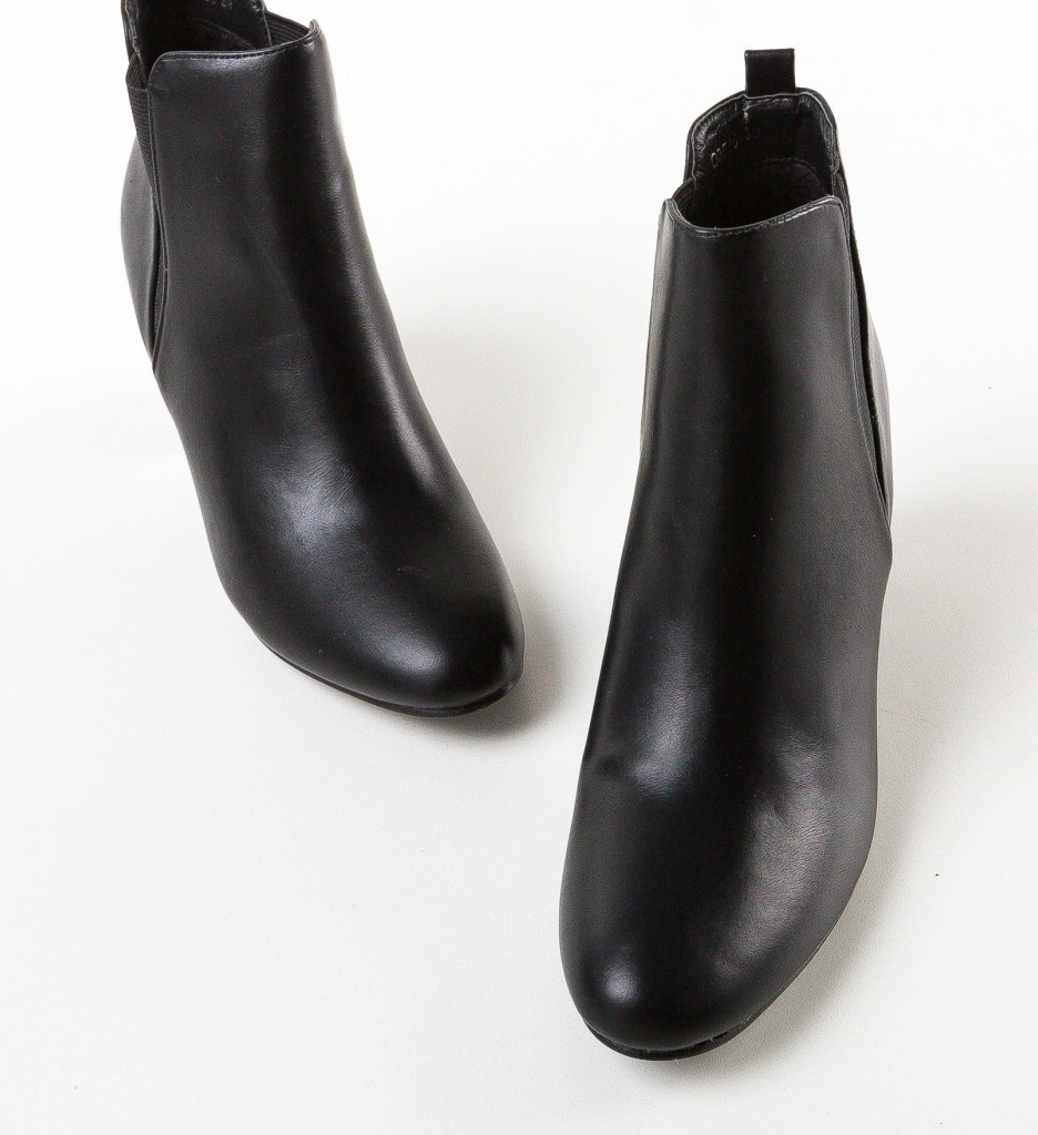 Botine dama Floyd Negre - 5 | YEO