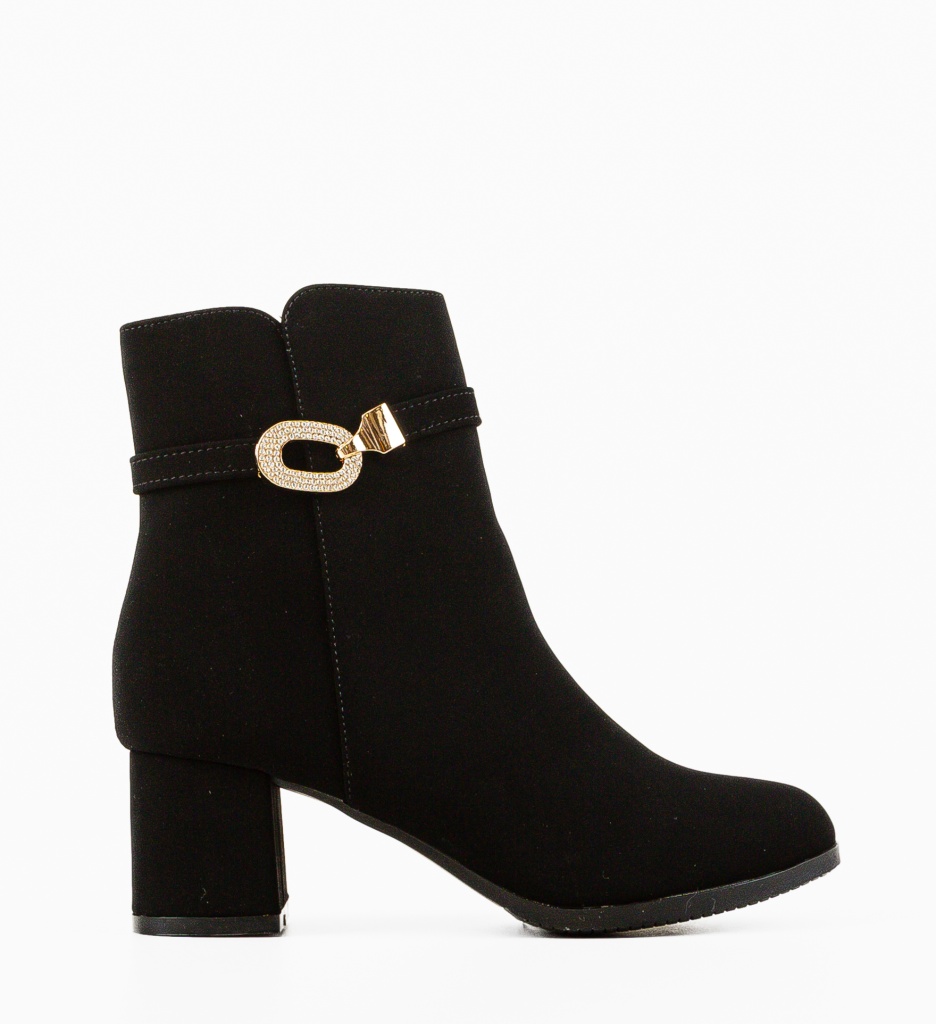 Botine dama Greza Negre - 2 | YEO