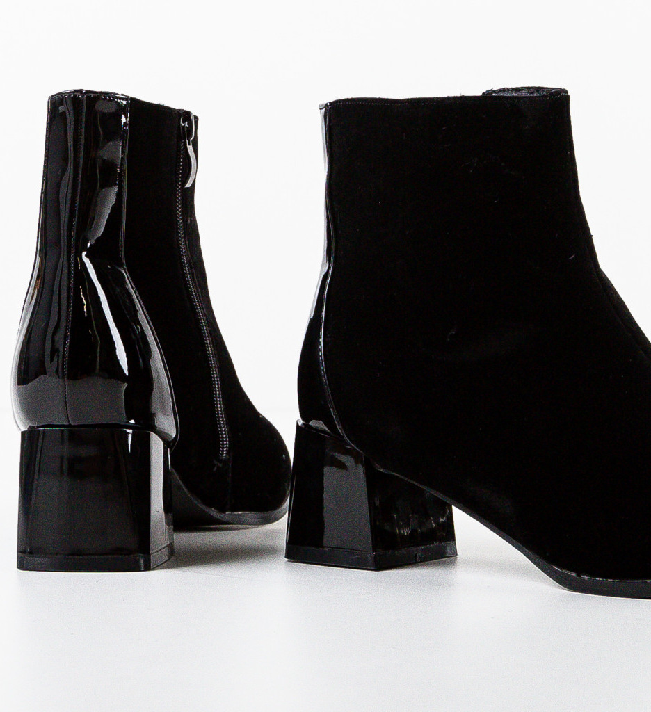 Botine dama Haaris Negre - 5 | YEO