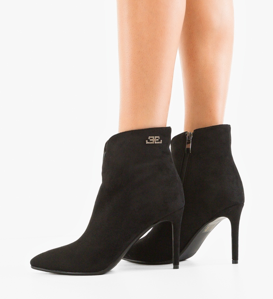 Botine dama Hemz Negre - 2 | YEO