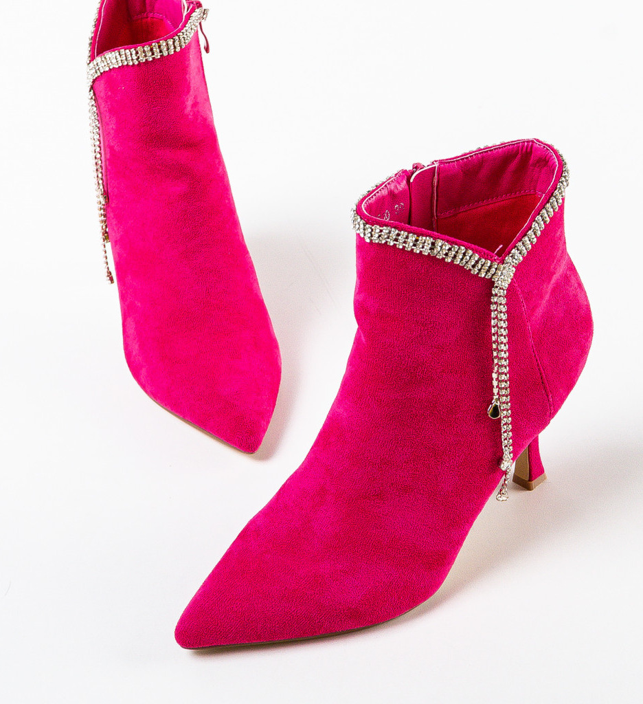 Botine dama Herring Fuchsia - 5 | YEO