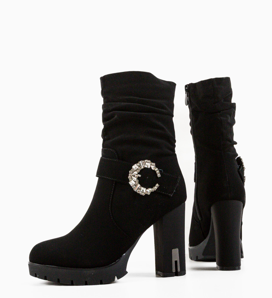 Botine dama Hone Negre - 5 | YEO