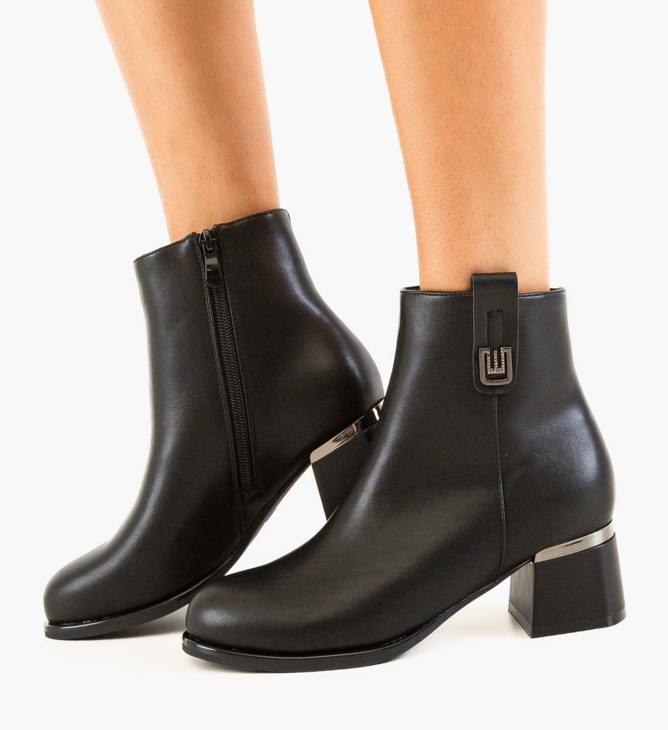 Botine dama Hroga Negre - 3 | YEO