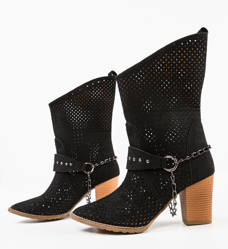 Botine dama Ioes Negre - 5 | YEO