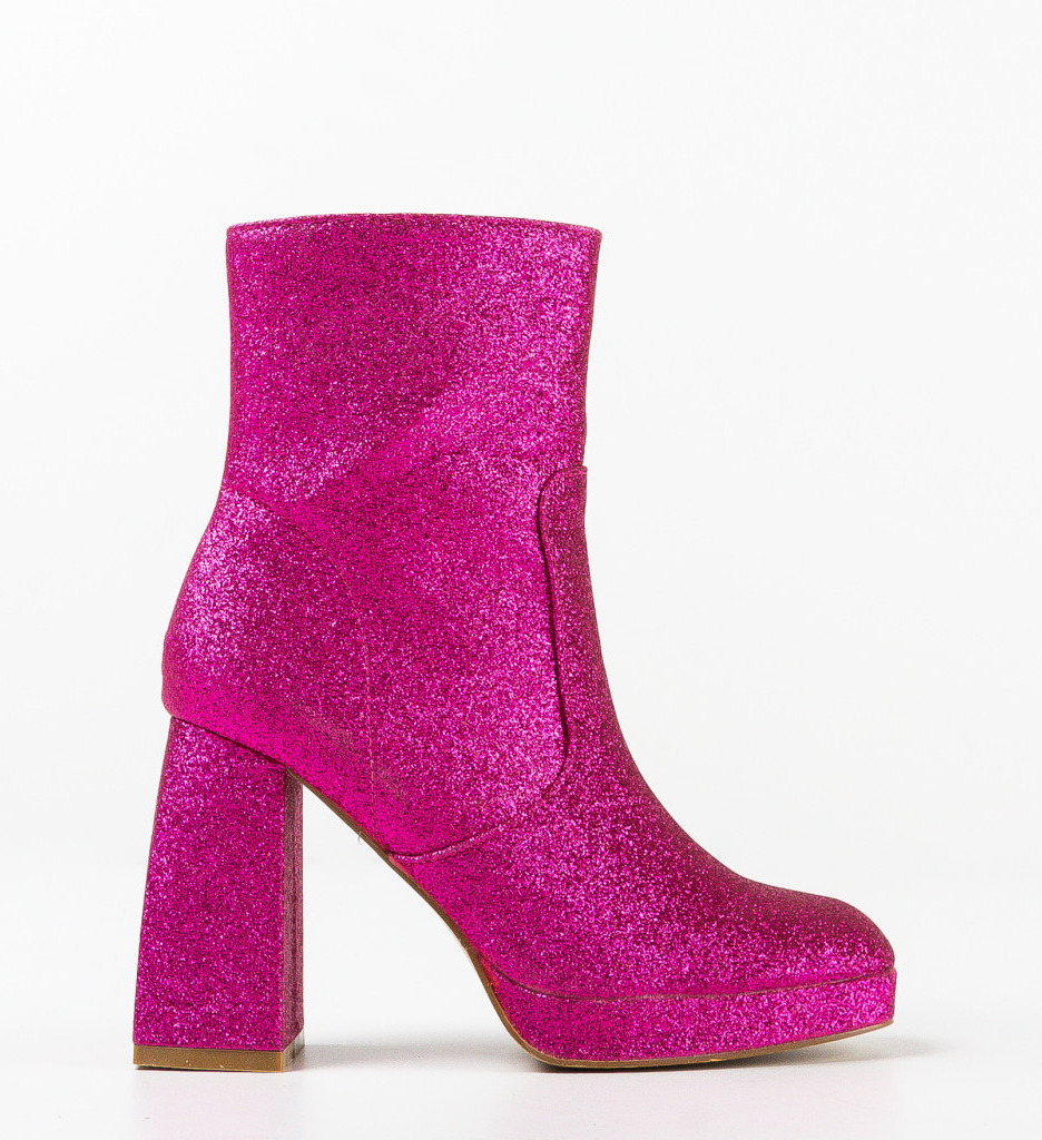 Botine dama Jazzo Fuchsia - 3 | YEO