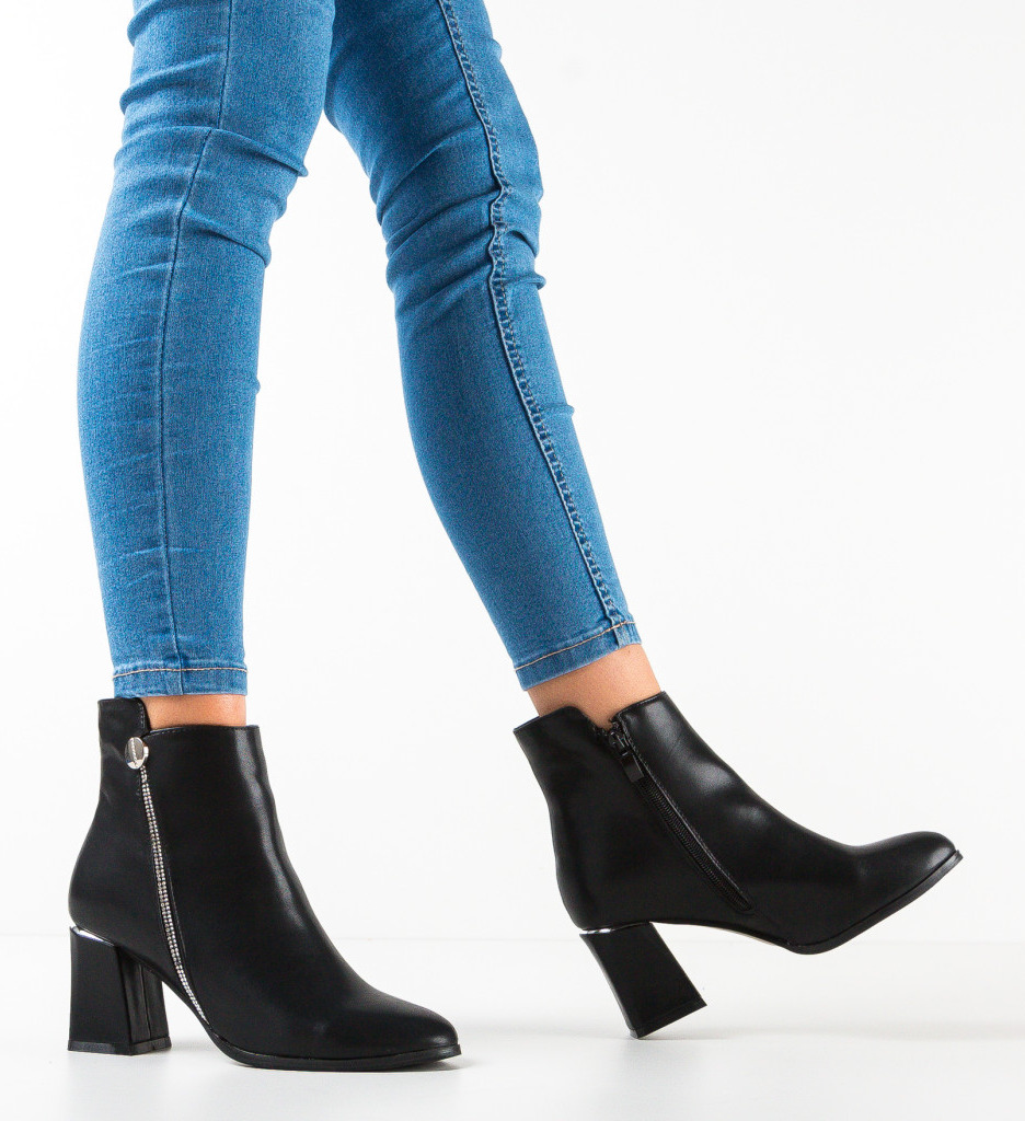 Botine dama Jimi Negre - 2 | YEO