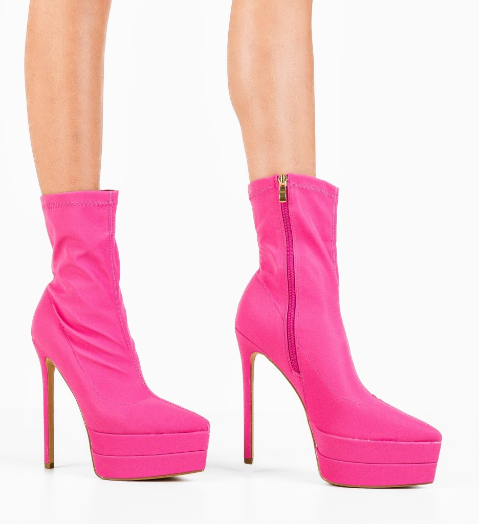 Botine dama Kato Fuchsia - 1 | YEO