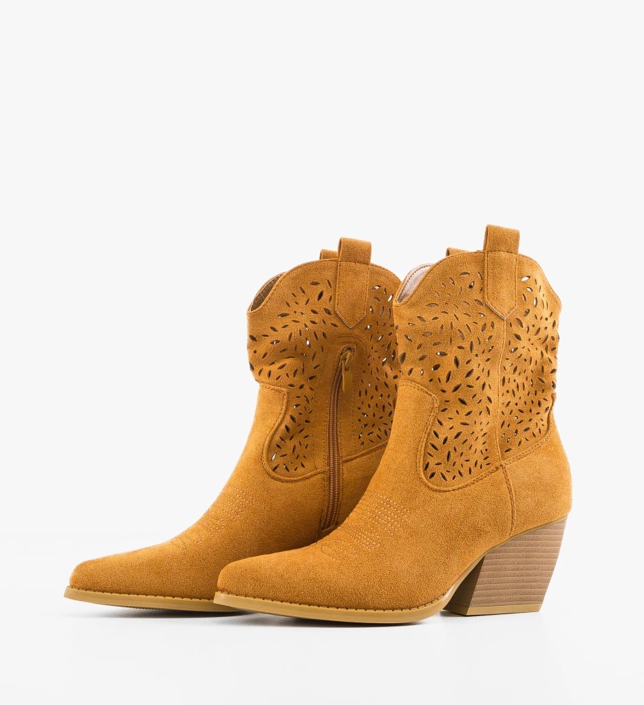 Botine dama Kimberle Camel - 1 | YEO