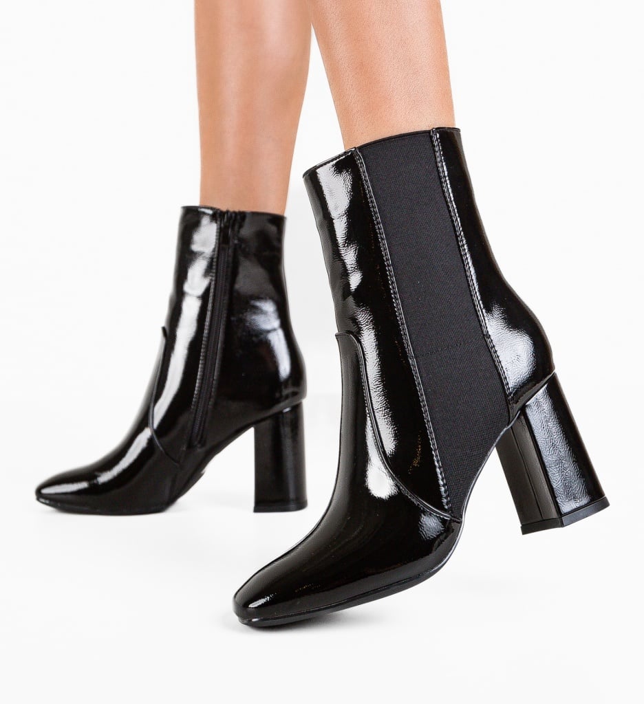 Botine dama Linds Negre - 1 | YEO