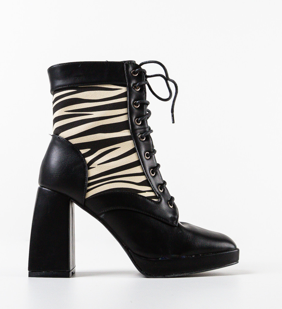 Botine dama Lokan Negre - 3 | YEO