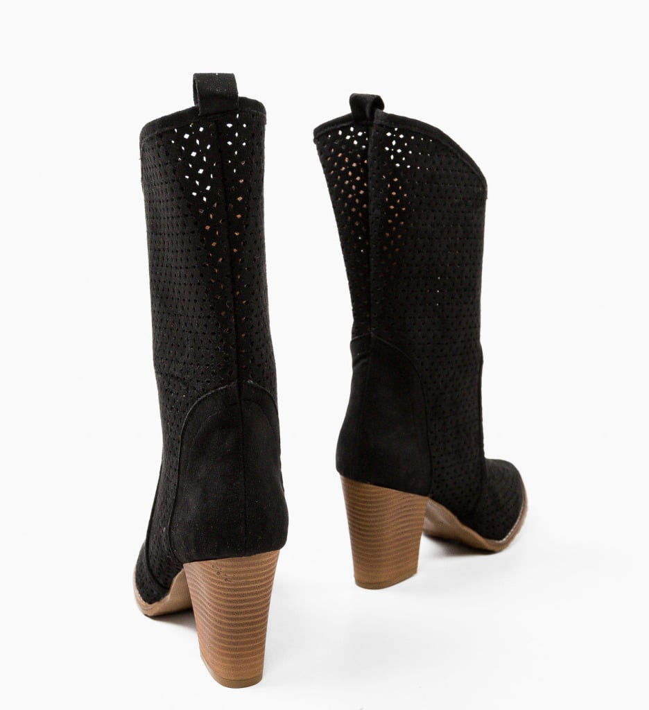 Botine dama Lololi Negre - 4 | YEO