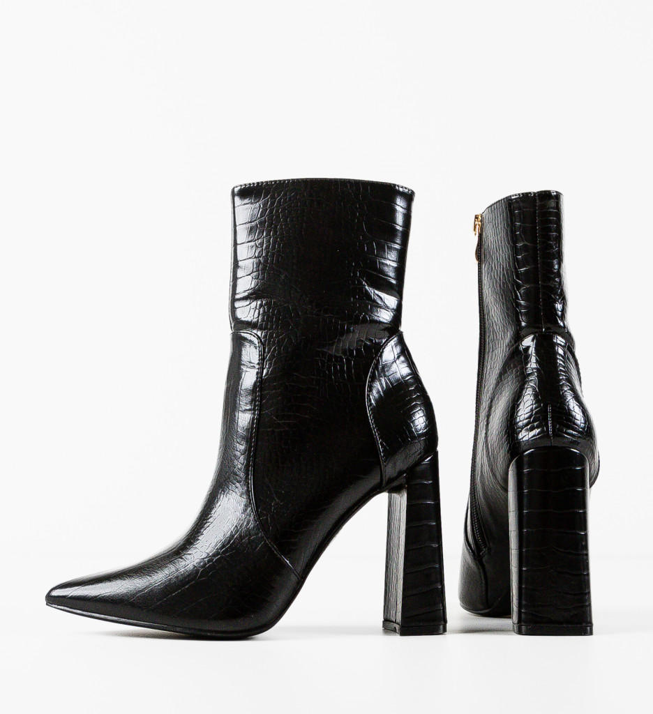 Botine dama Lutfi Negre - 4 | YEO