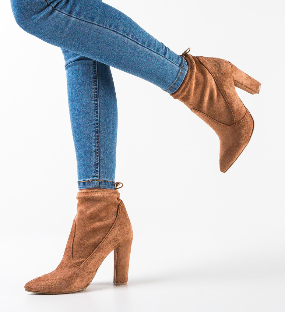 Botine dama Medy Nude - 3 | YEO