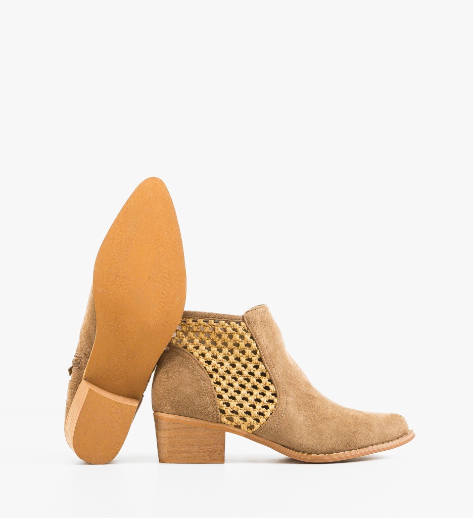 Botine dama Melod Khaki - 4 | YEO