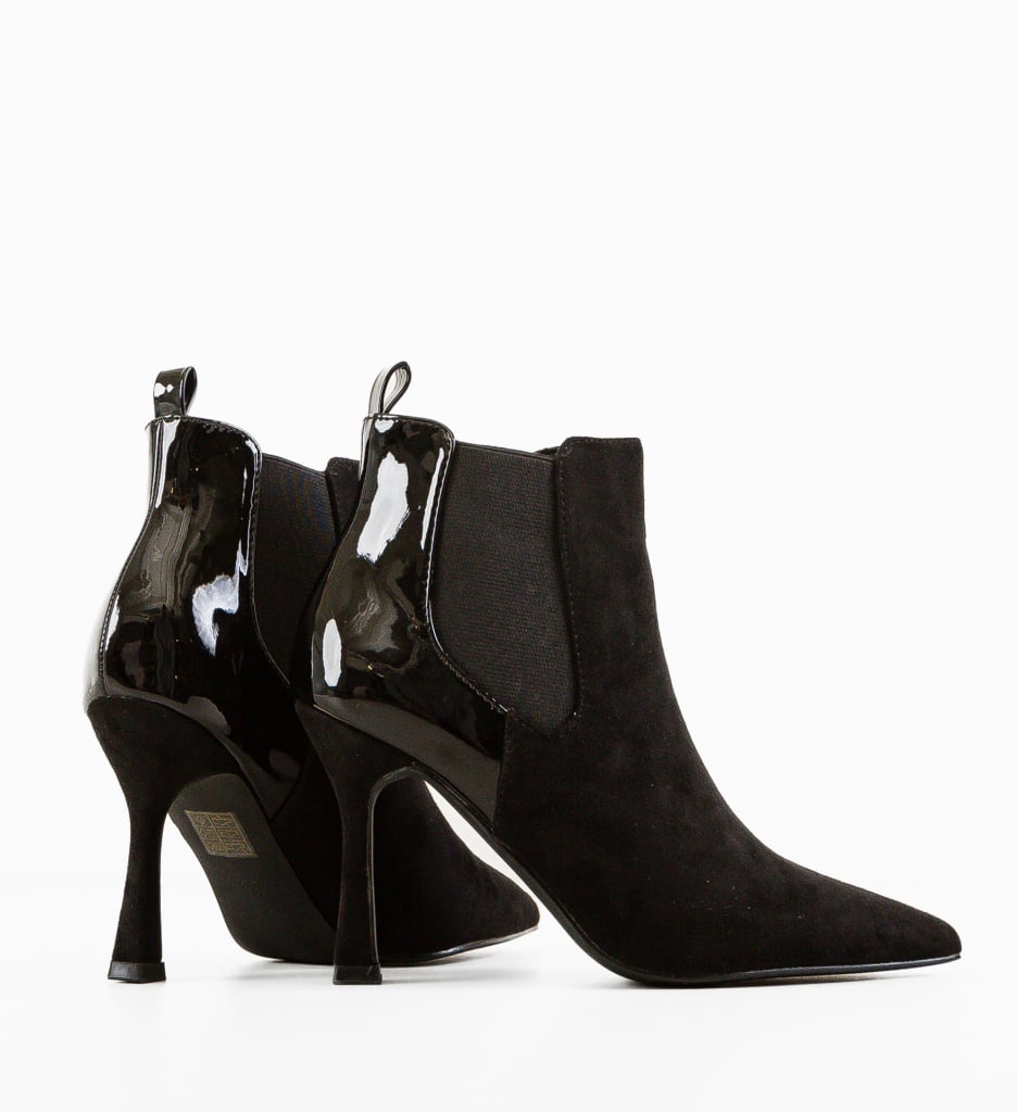 Botine dama Meny Negre - 3 | YEO