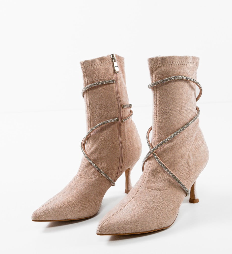 Botine dama Naomi Nude - 4 | YEO