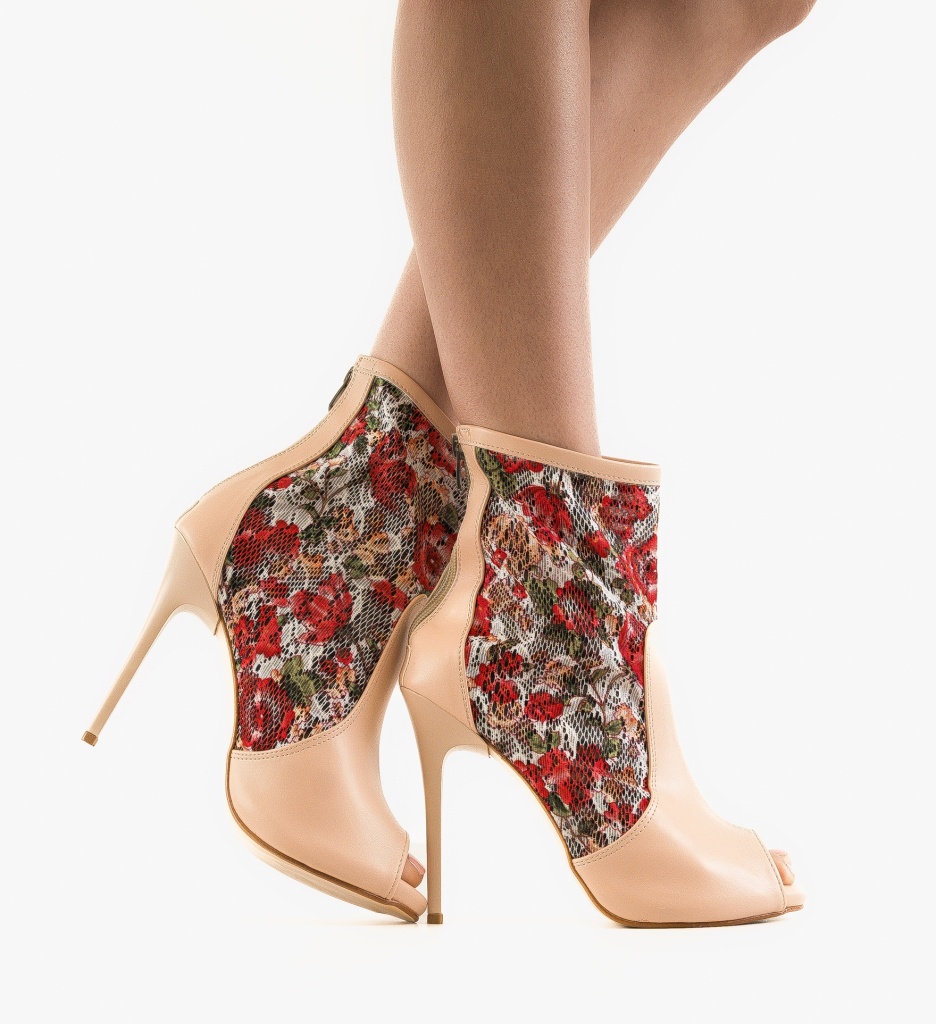 Botine dama Nixon Bej