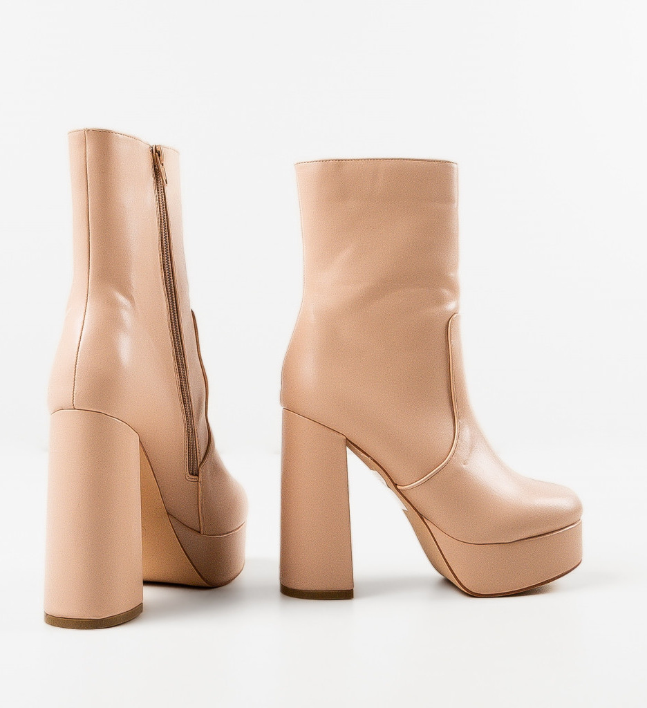 Botine dama Ron Khaki - 6 | YEO