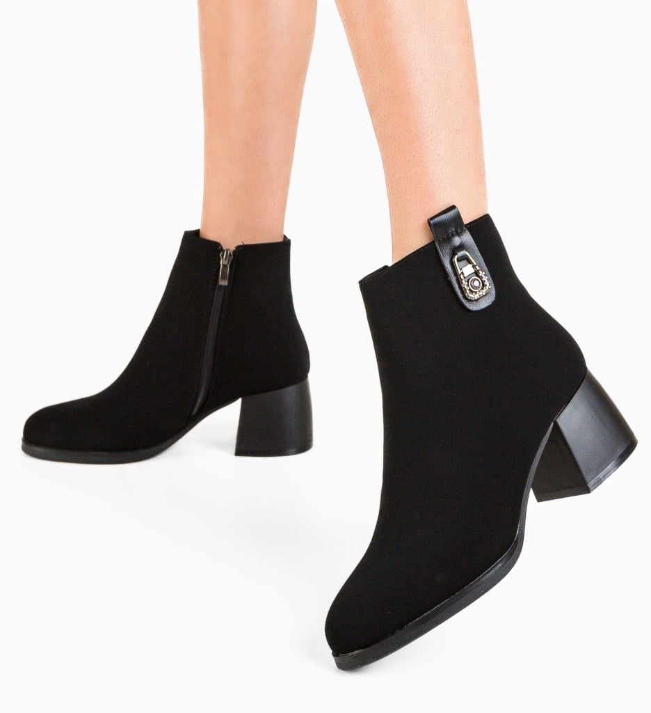 Botine dama Shae Negre - 3 | YEO