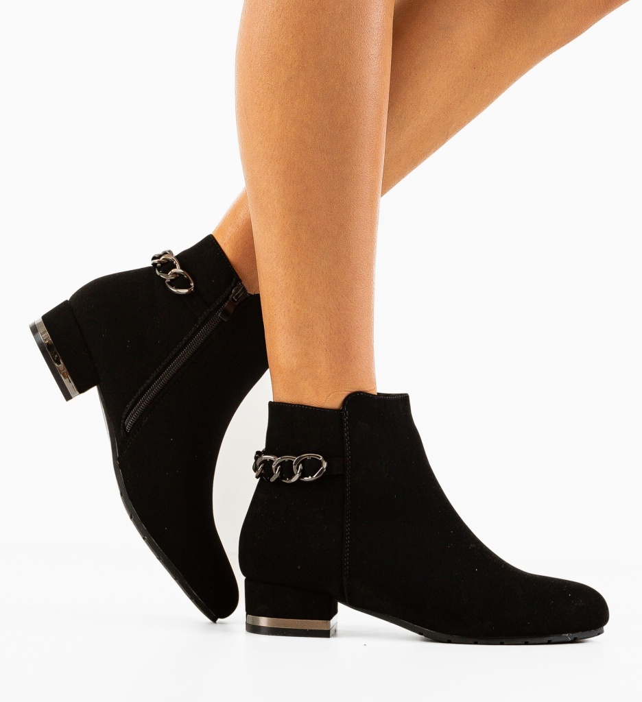 Botine dama Solis Negre - 1 | YEO