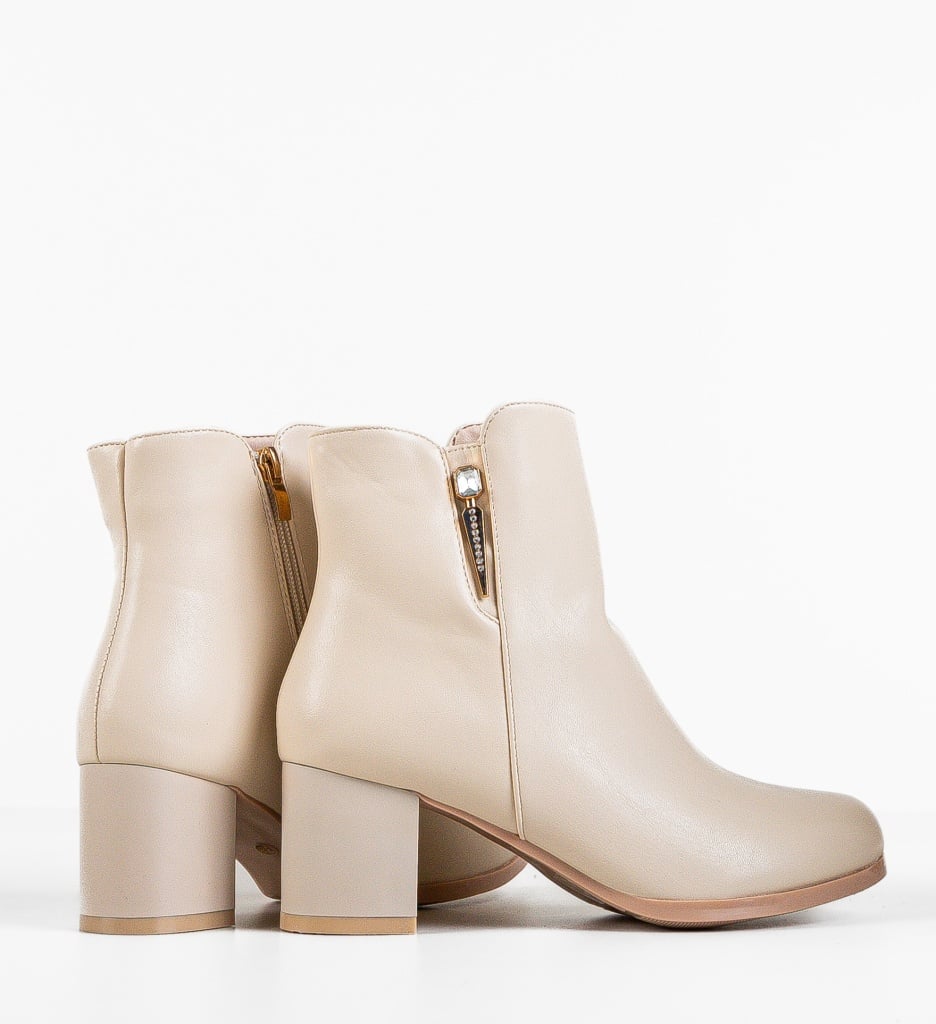 Botine dama Symon Bej - 2 | YEO