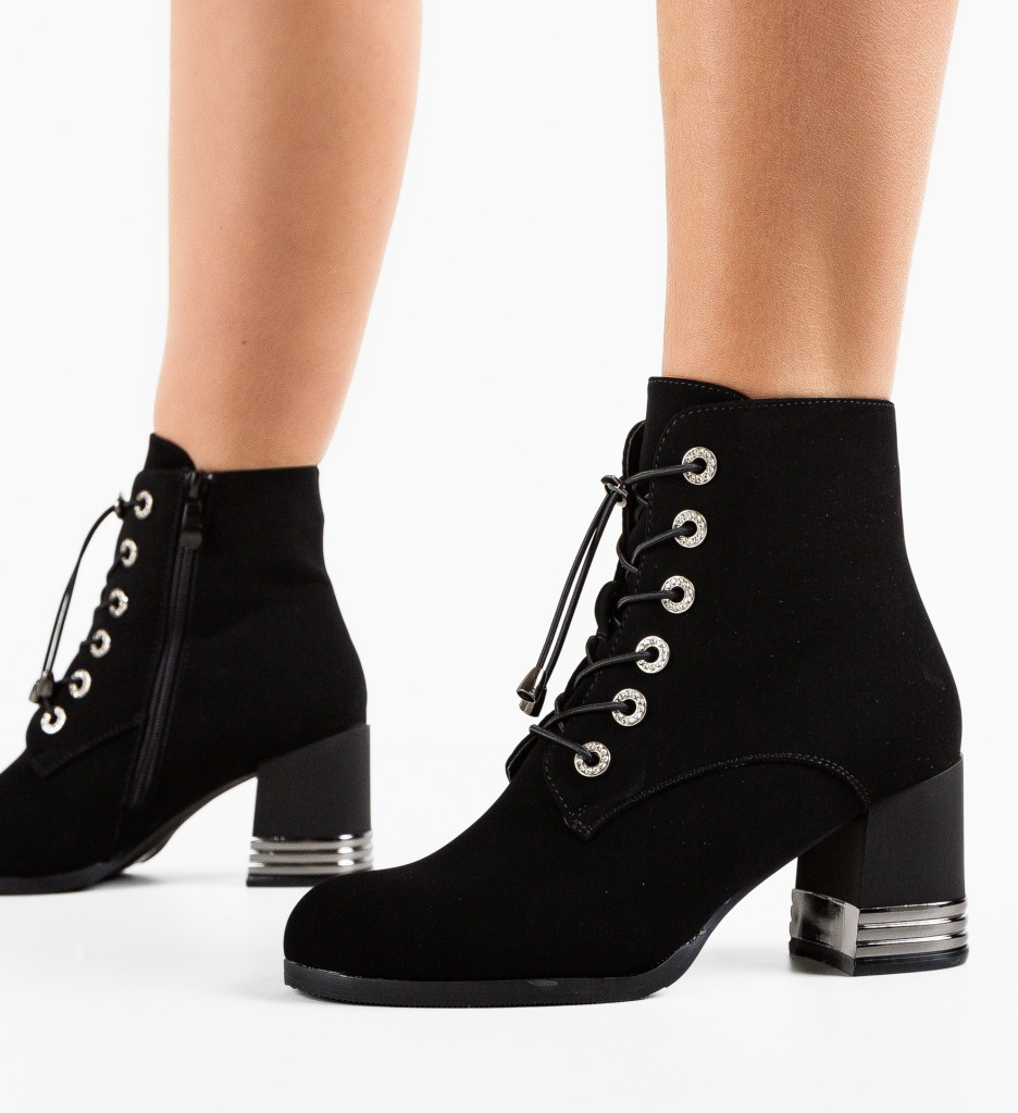 Botine dama Thea Negre - 1 | YEO