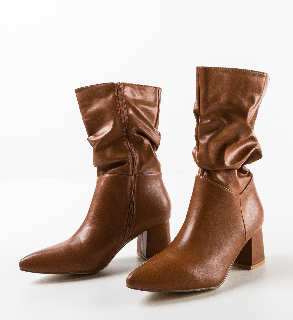 Botine dama Wiley Camel - 5 | YEO