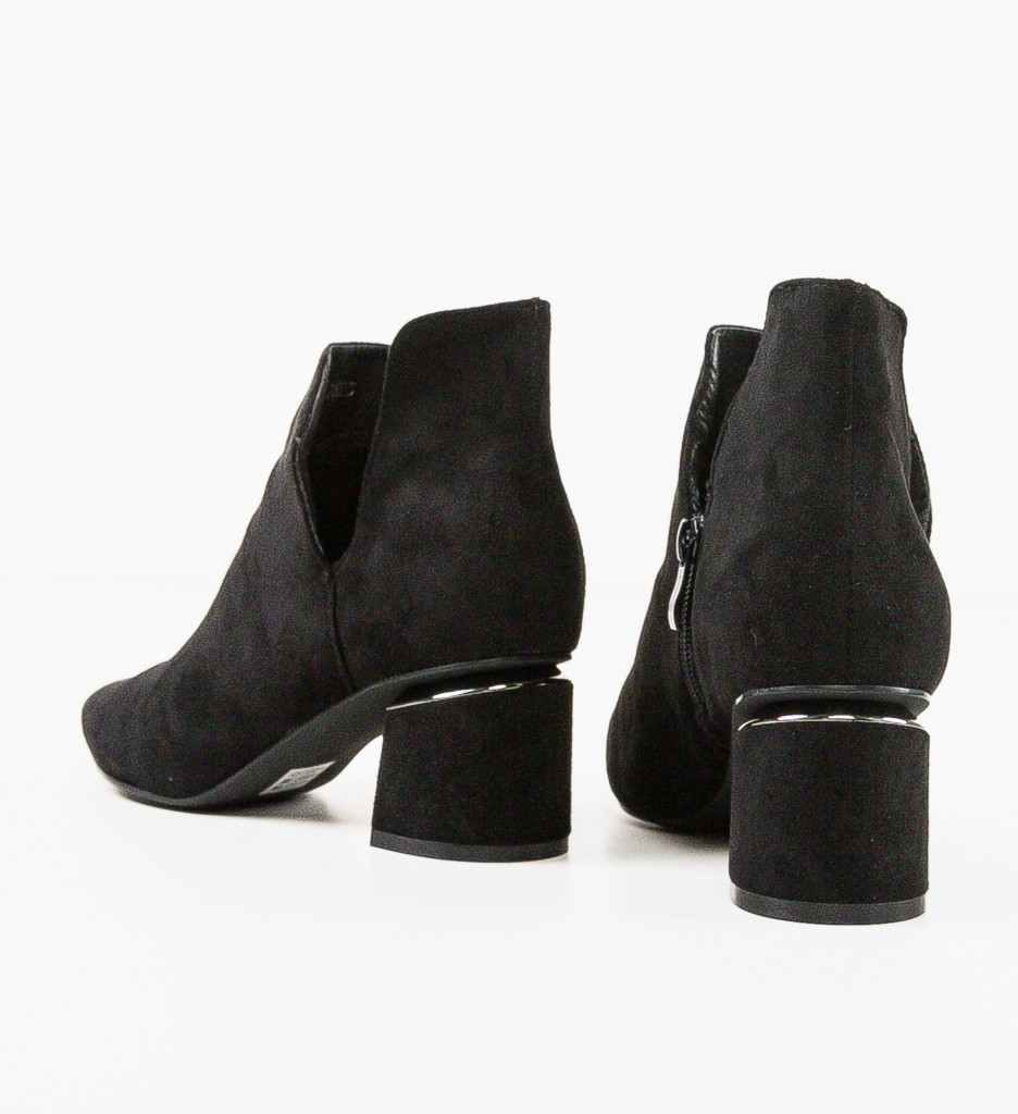 Botine dama Wilm Negre - 5 | YEO