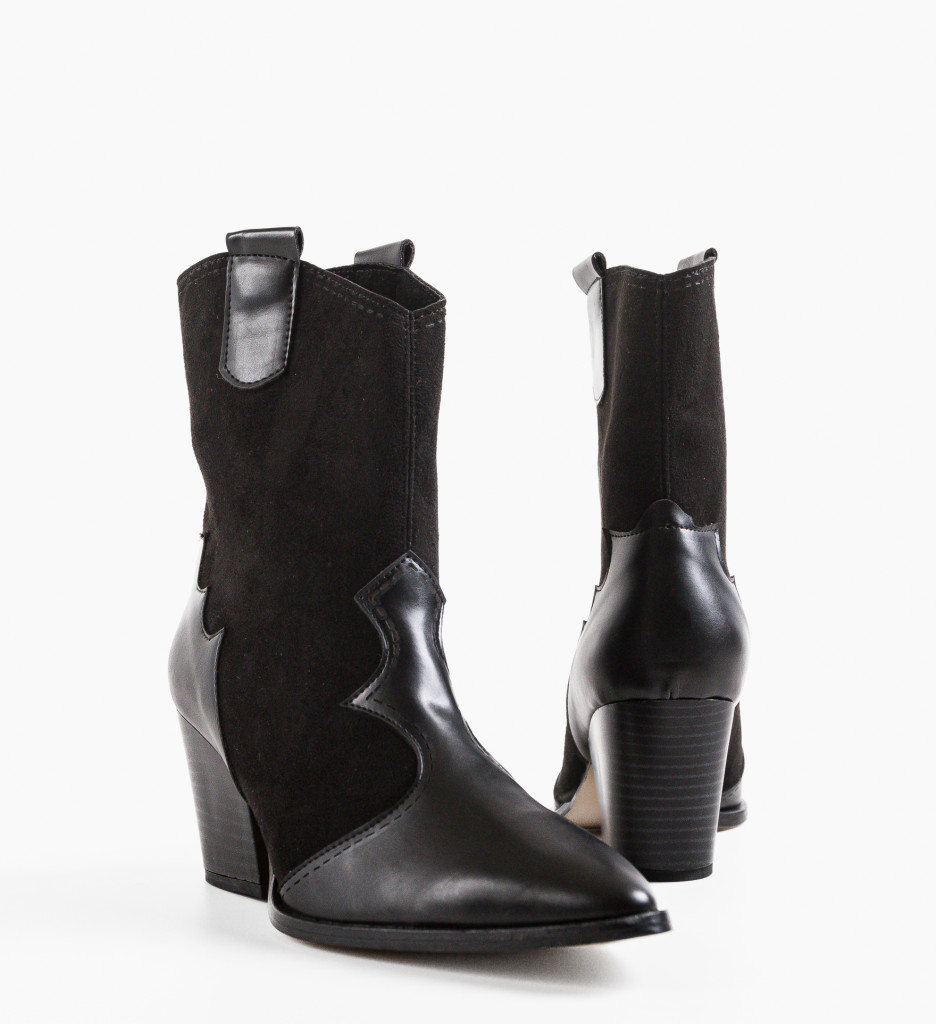 Botine Mustango Negre 5 - 5 | YEO