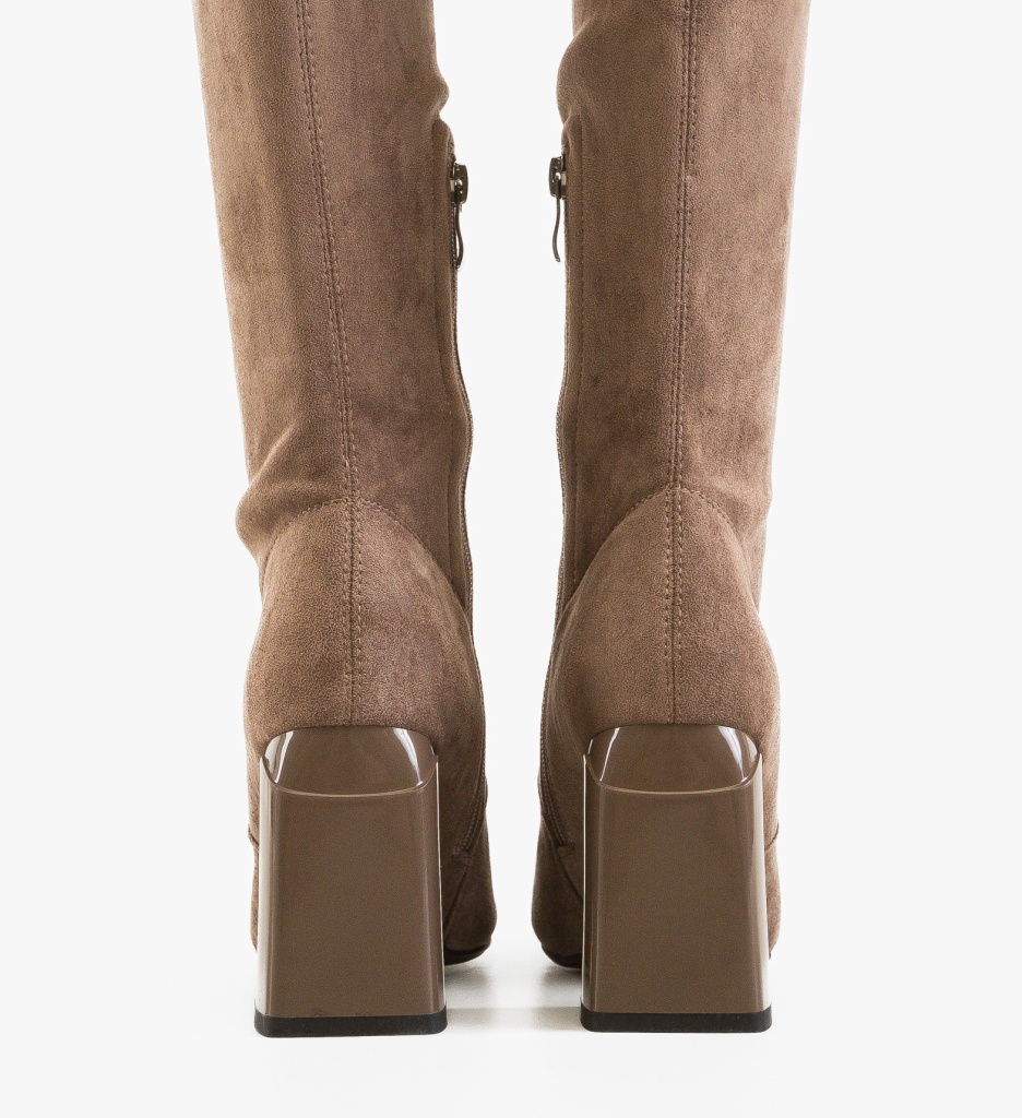 Cizme dama Enele Khaki - 4 | YEO