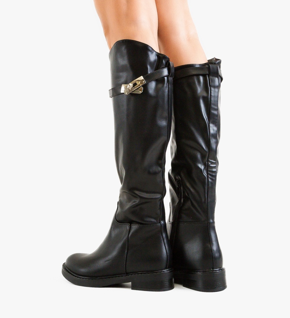 Cizme dama Everett Negre - 4 | YEO