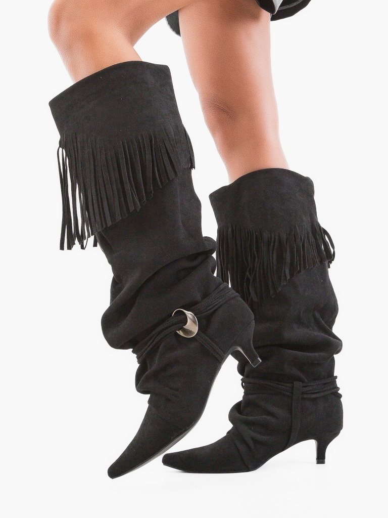 Cizme dama Freya Negre