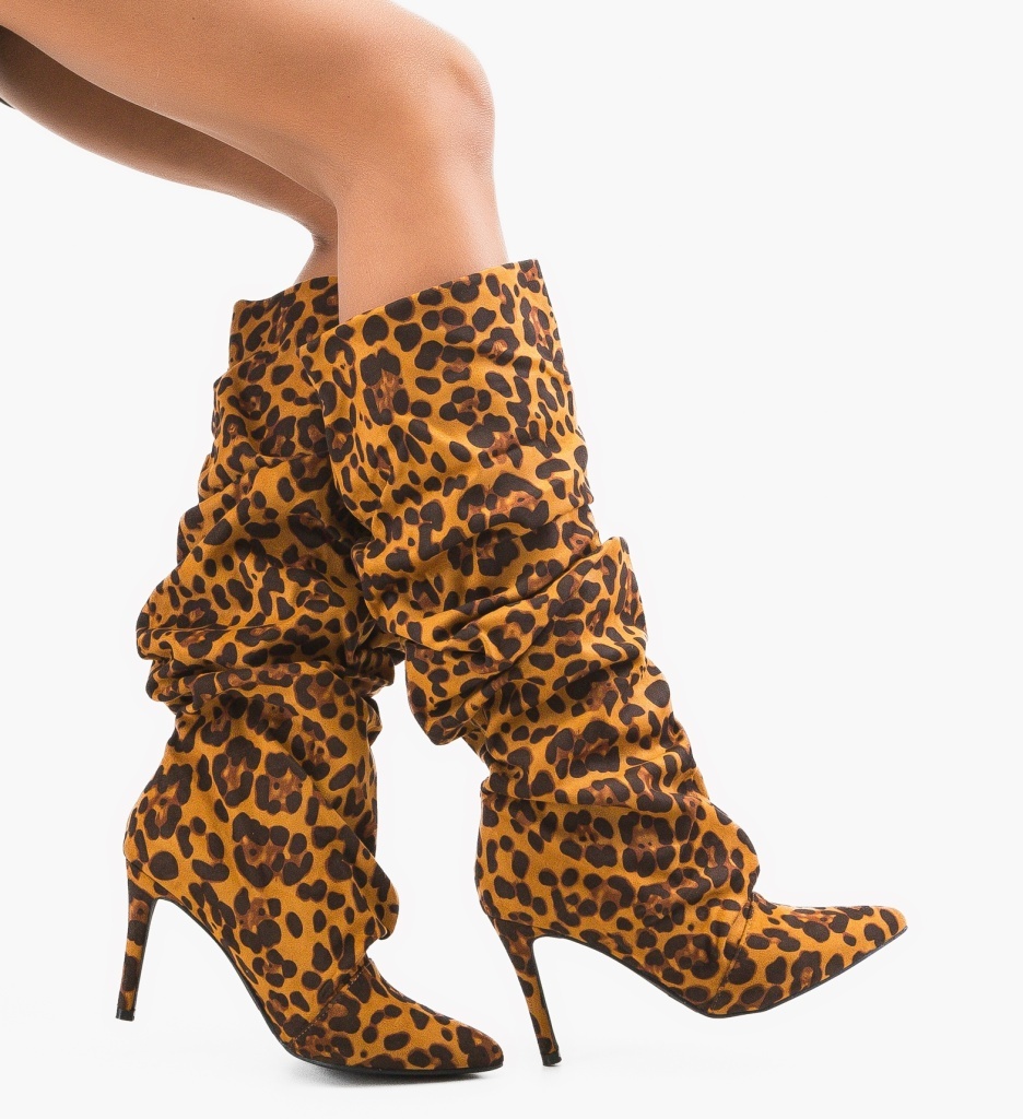 Cizme dama Hagge Animal Print