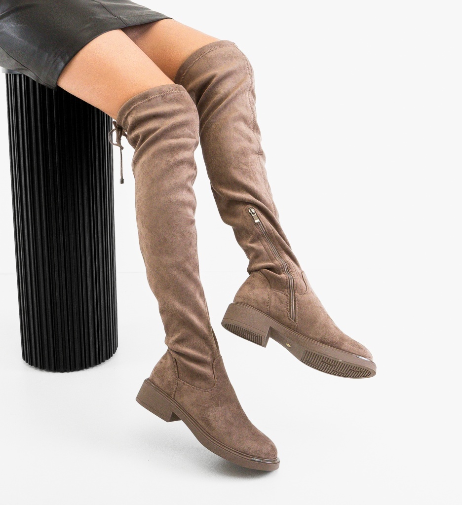 Cizme dama Jabryt Khaki - 1 | YEO