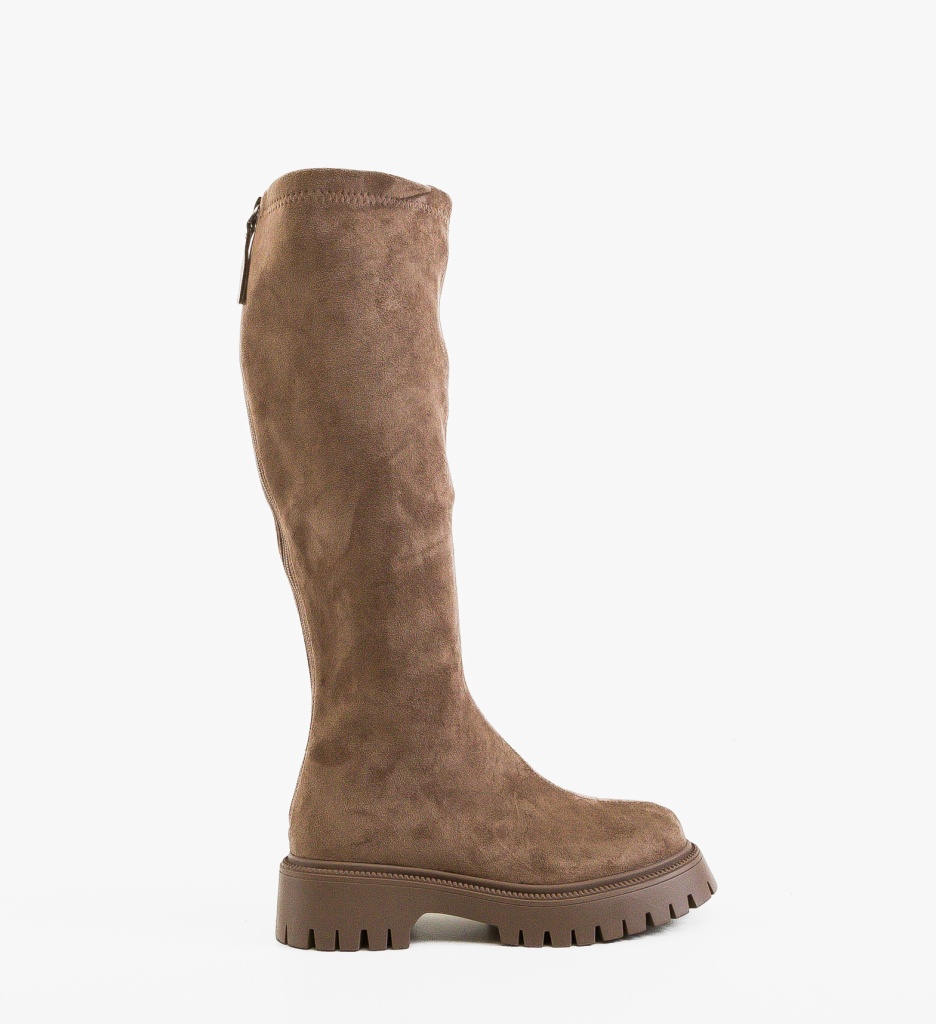 Cizme dama Karla Khaki - 5 | YEO