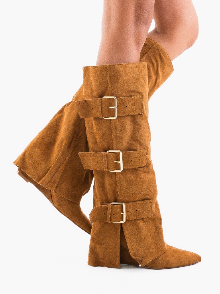 Cizme dama Safia Camel