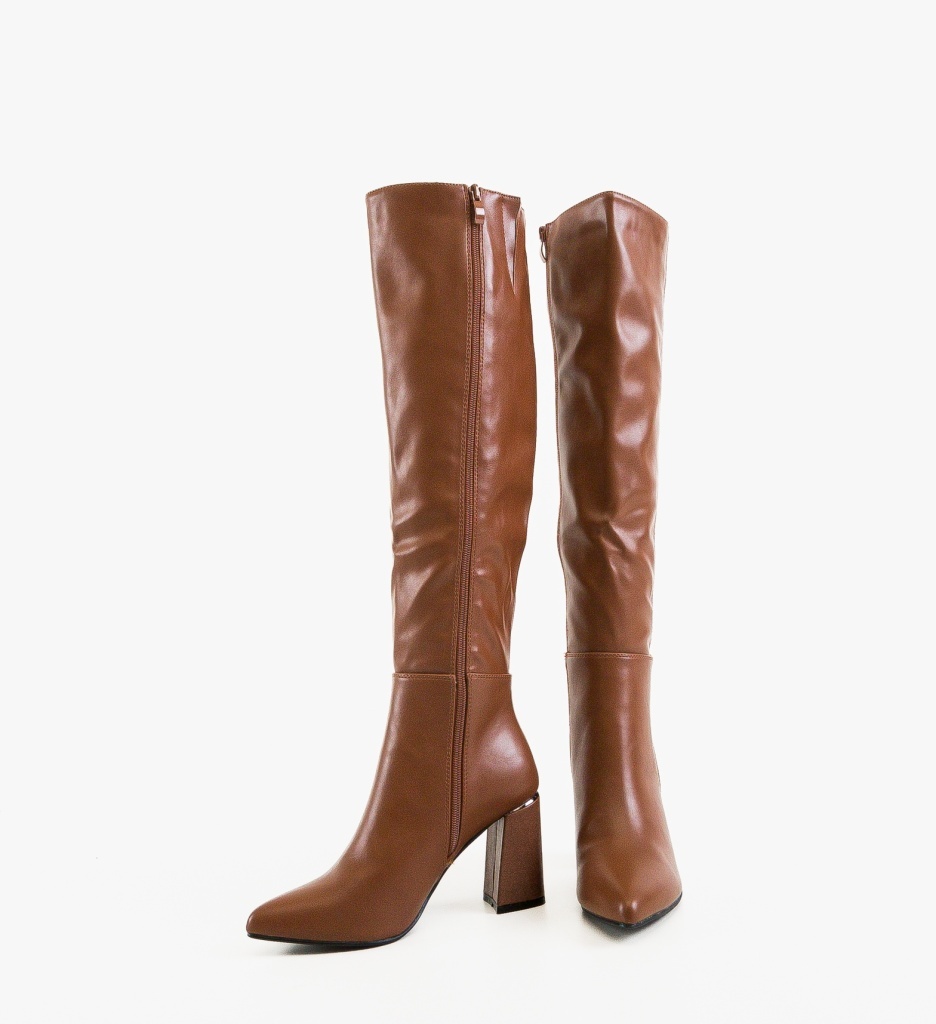 Cizme dama Tynber Camel - 2 | YEO