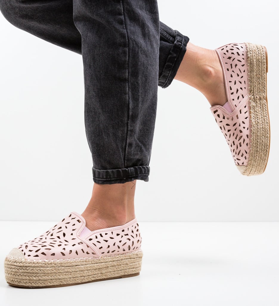 Espadrile Aroq Roz - 3 | YEO