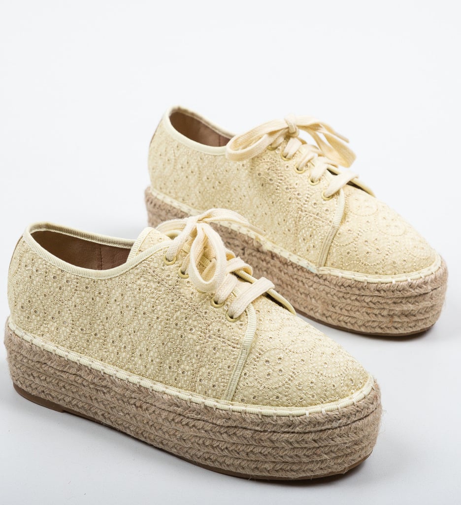 Espadrile Azoran Bej - 4 | YEO