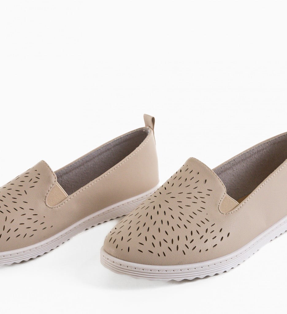 Espadrile Casual Botra Bej - 4 | YEO