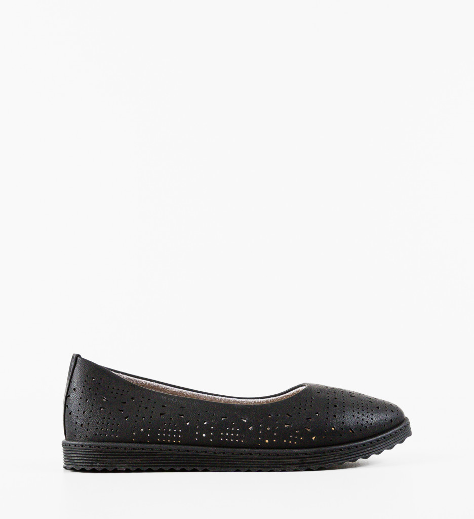 Espadrile Casual Eree Negre - 4 | YEO